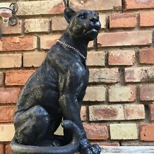 XXL 53cm Panther Figur Löwe