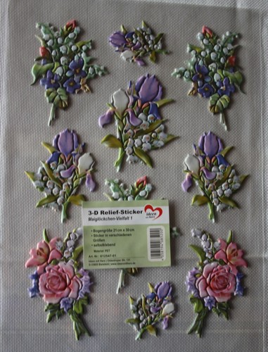 Relief sticker - 3-d, relief-sticker