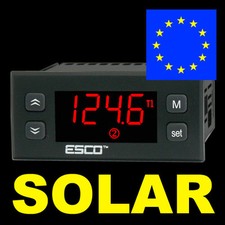 SOLARREGELUNG WarmWasser TemperaturDifferenzregler SolarSteuerung Kollektorpumpe