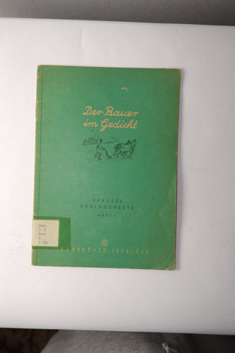 Der bauer gedicht brause - bauer,