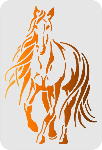Schablone pferd 21 cm - schablone,