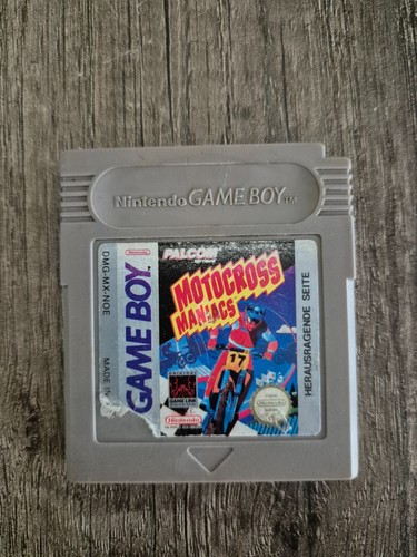 Game boy spiel - boy, motocross