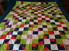 Vtg Handmade Quilt