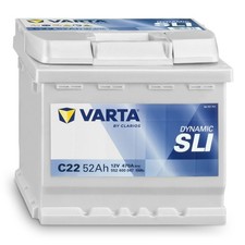 Varta c22 autobatterie 52ah - varta,
