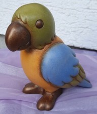 Thun, Bozen : große Figur Vogel " Papagei " Höhe 18,5 cm