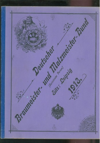 Deutscher braumeister und - deutscher, braumeister-und