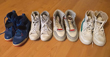 Basketballschuhe, 4 Paar, Gr. 37 und 38, Jordan, Puma, Adidas, Superdry