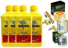 Set / Service Bardahl XTC 10W40 Öl Luft Benzin Kerzen Für BMW R 1150 GS Adv