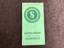 Original Handbuch  Sachs Motor