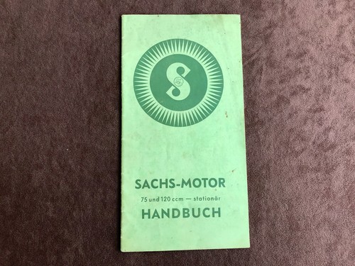 Original handbuch sachs motor - sachs,