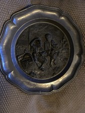 Zinn/Zink Wandteller