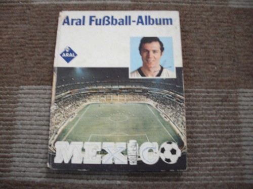 Aral fußball album mexico - aral,