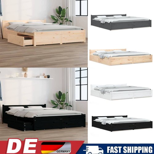 Bett holzbett massivholzbett - holzbett,
