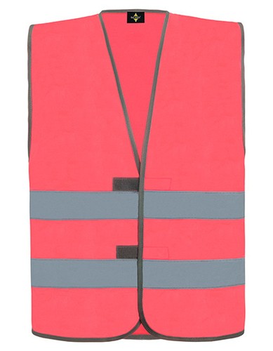 Warnweste mit klettverschluss - warnweste,