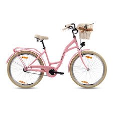 Goetze Style 26 Zoll Citybike Damen Retro Fahrrad mit Rücktrittbremse und Korb!