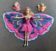 Barbie Fairytopia Schmetterlingsbarbie Mariposa  +2 kl. Schmetterlingspuppen,rar