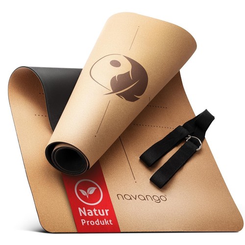 Yogamatte navango kork - yogamatte,