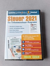 Aldi Steuer CD 2021 Einkommenssteuer Versiegelt Steuererklärung Steuerprogramm