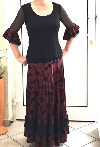 Flamenco kostüm zweiteilig - kostüm,