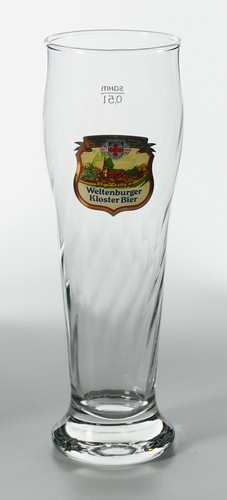 Weltenburger kloster bier glas - kloster,