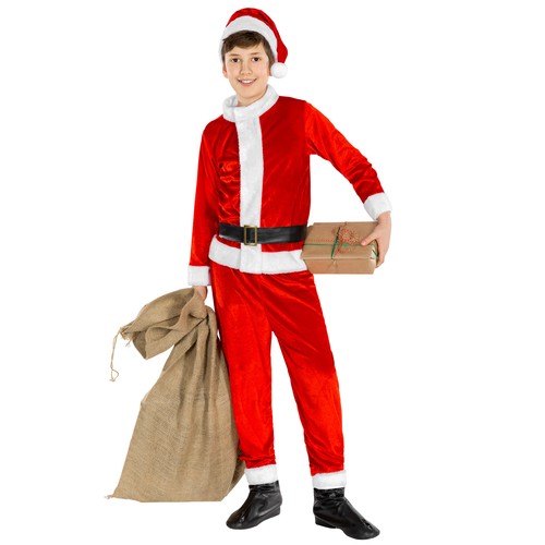 Kinder weihnachtsmann kostüm - weihnachtsmann,