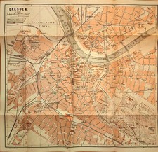 Dresden +Original Stadtplan
