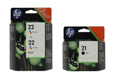 3 x Original Tinte HP Officejet 4315 4355 J3680 PSC 1417 1415 1410 / Nr. 21 + 22