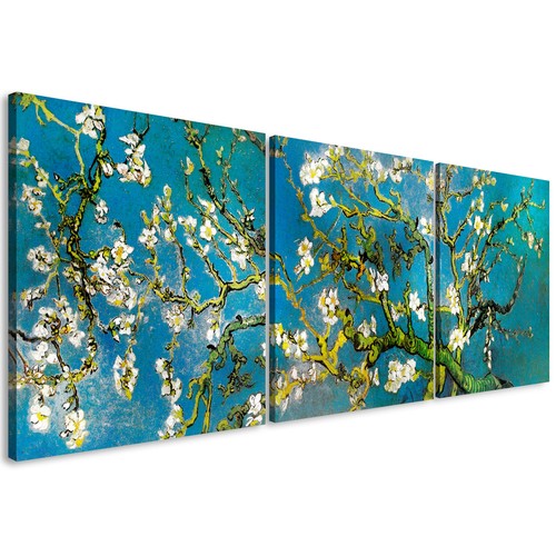 Mandel gogh abstrakt blumen - abstrakt,