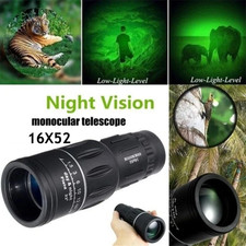 16X52 Monocular Zoom Dual Focu