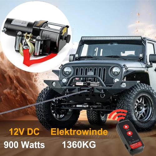 12v elektrische seilwinde - 12v,