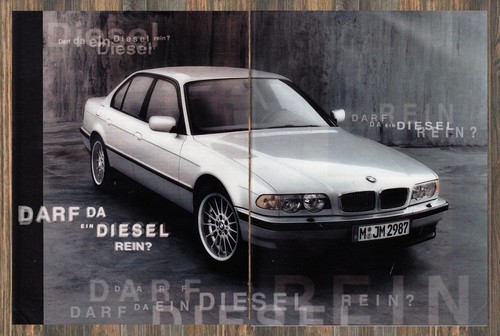 Bmw 740d reklame - 740d,