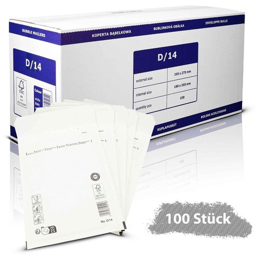 100x luftpolstertaschen - d4,