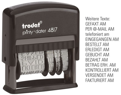 Trodat 4817 stempel wortband - trodat®,