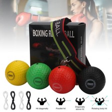 Boxen Reflexball Boxen Training Ball Boxbälle mit Kopfband Reaktionsball Boxing