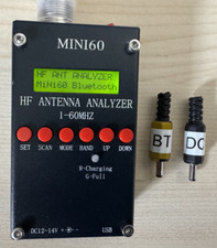 Mini60 1-60MHz Kurzwelle SWR Antennen Analyzer Bluetooth mit Accu