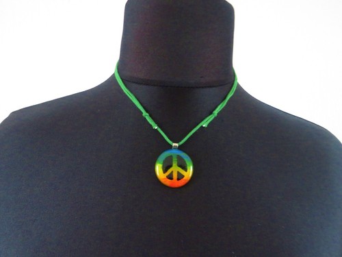 Kette peace halkette glas - halkette,
