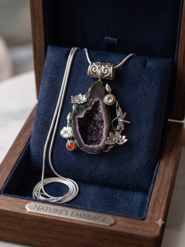 Großer achat druzy - großer,