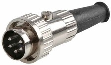PREHKEYTEC - 5-Pin DIN Stecker, 240 Grad