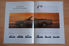Mercedes-Benz Personenwagenprogramm von 12/92, u.a. W 124 Cabrio, R 129 SL