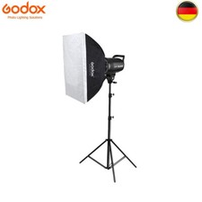 Godox SL-60W Studio LED Lampe + 60*90cm Softbox + 2m Lampenstativ Set