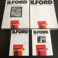 ILFORD  Rest Bestand Fotopapier 4 Packungen.