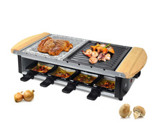 Edelstahl Raclette 8 Personen