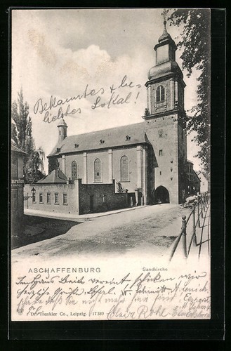 Aschaffenburg blick auf die - aschaffenburg,,
