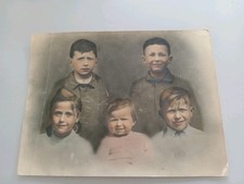 Altes großes Portraitfoto/Mädchen, Jungen/ca. 20- 30 iger Jahre !