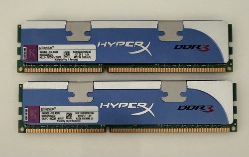4gb kingston hyperx - 4gb, (2x2gb)