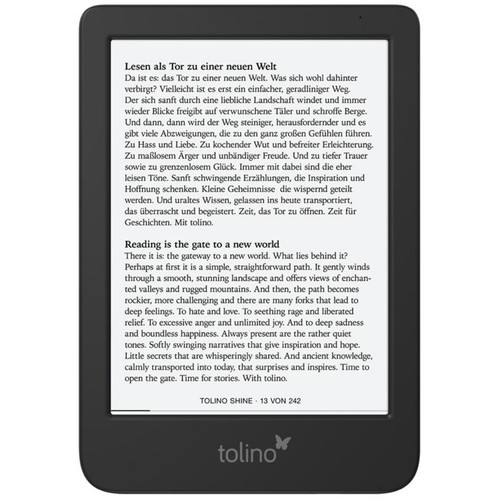 Tolino shine ereader - tolino,