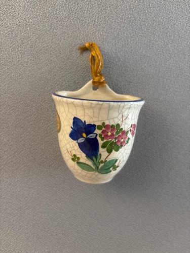 Vintage wandtasche wandvase - vintage,