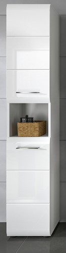 Bad hochschrank weiß - bad,
