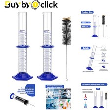 250ml Glas Messzylinder Set -