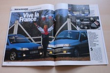 Rallye Racing 04/1992 Peugeot 106 XSi mit 94PS besser als...?